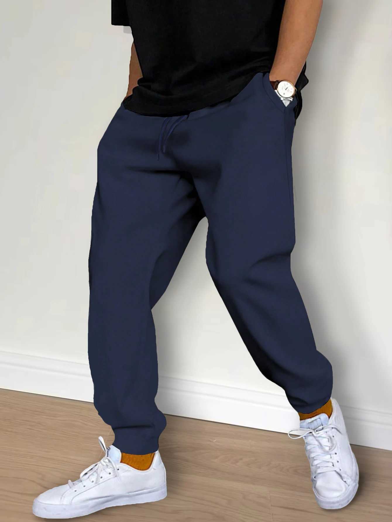 Mens casual sports pants gym sports pants mens jogging sports pants running exercise jogging pants W250411