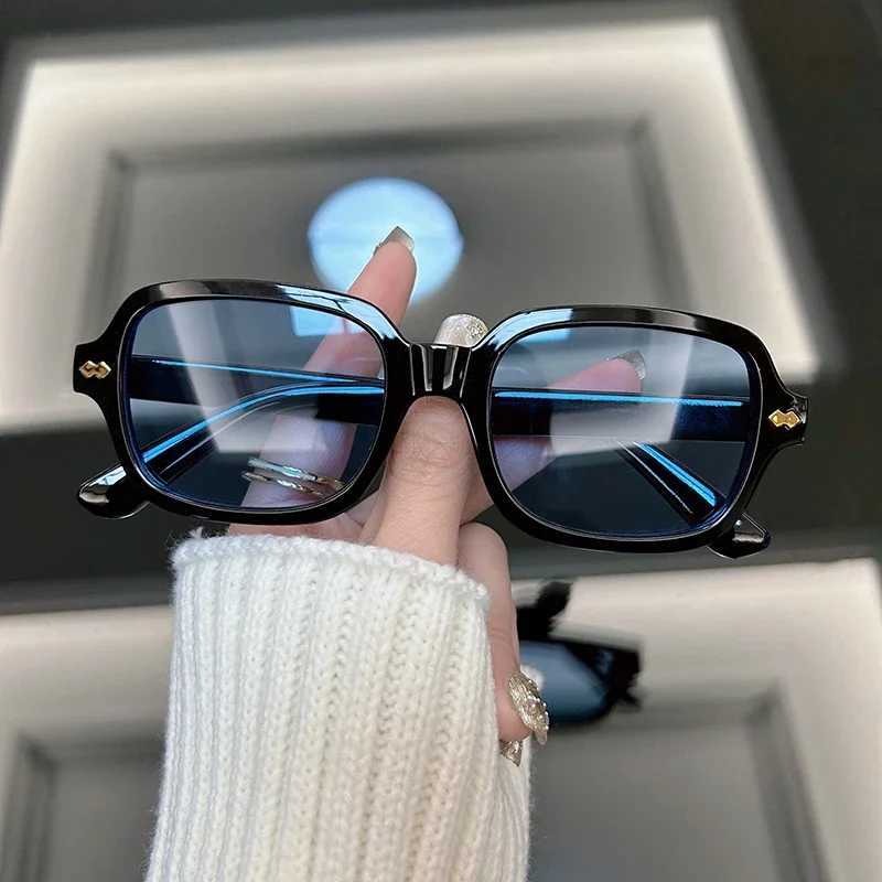 Square Vintage Sunglasses Women Brand Designer Mirror Sun Glasses Female Fashion Outdoors Driving Big Frame Z250411