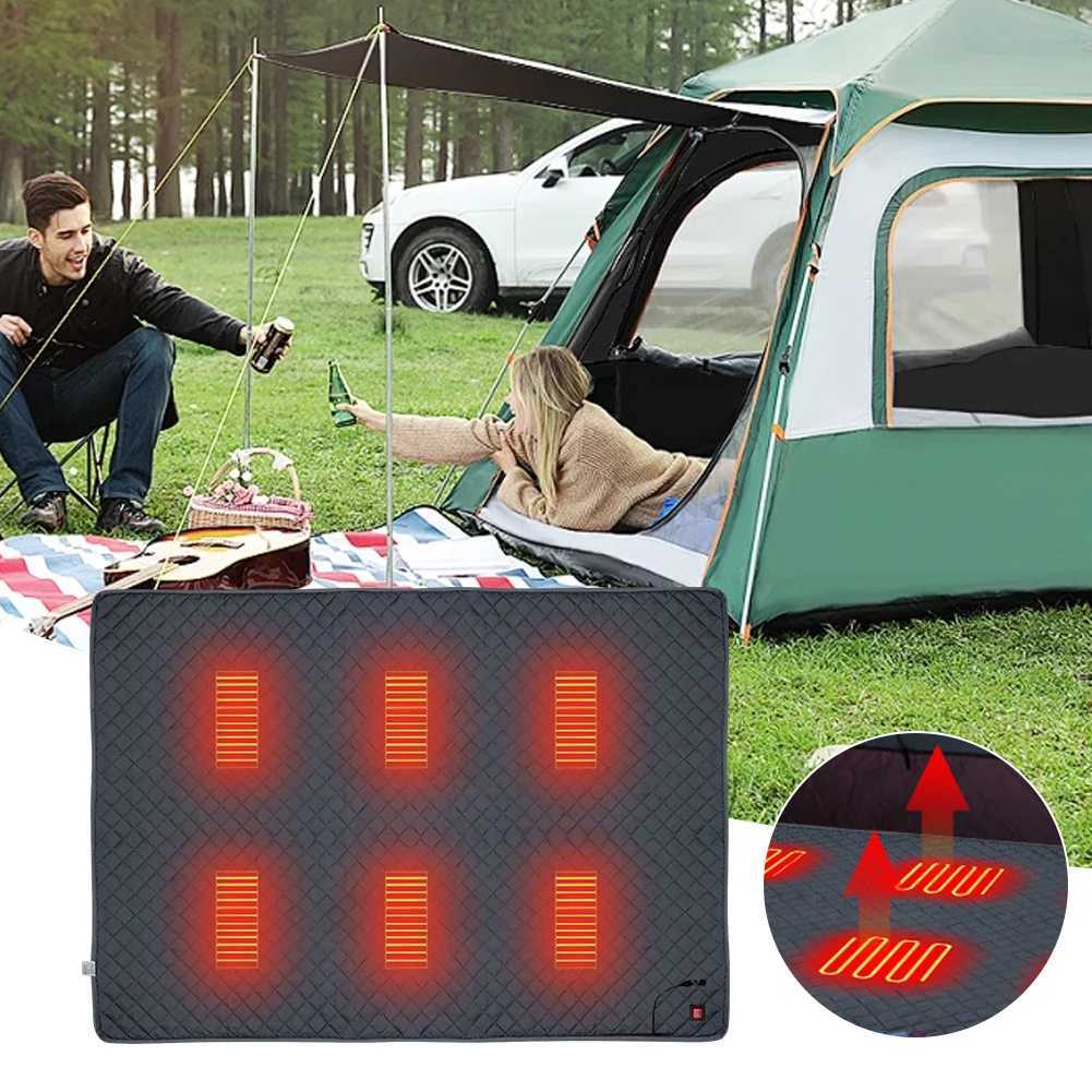 USB Sleeping Electric Heating Pad Heated Blanket Heated Cushion 3-Level Temperature for Outdoor Camping Heated Electric Mat Y251112