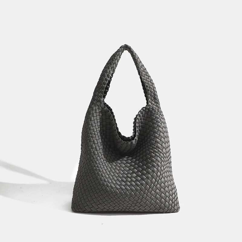 New Handbag Women's Shoulder Most Popular In 2024 Large Volume Nylon Pure Handmade Woven Bag For Women Shoulder Bags