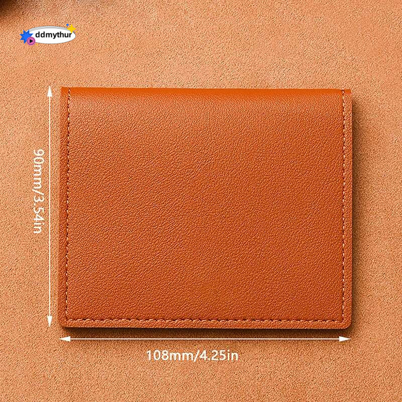 1Pc Bag Slim Compact Bank ID Case Driver's License Wallet Simple And Anti Demagnetization Card Holder ddmythur