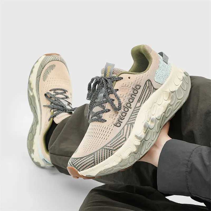 Shock Absorption and Non-slip Off-road Running Shoes Lightweight Outdoor Cfortable Hiking Shoes Mens and Wens Sports Shoes Z250411