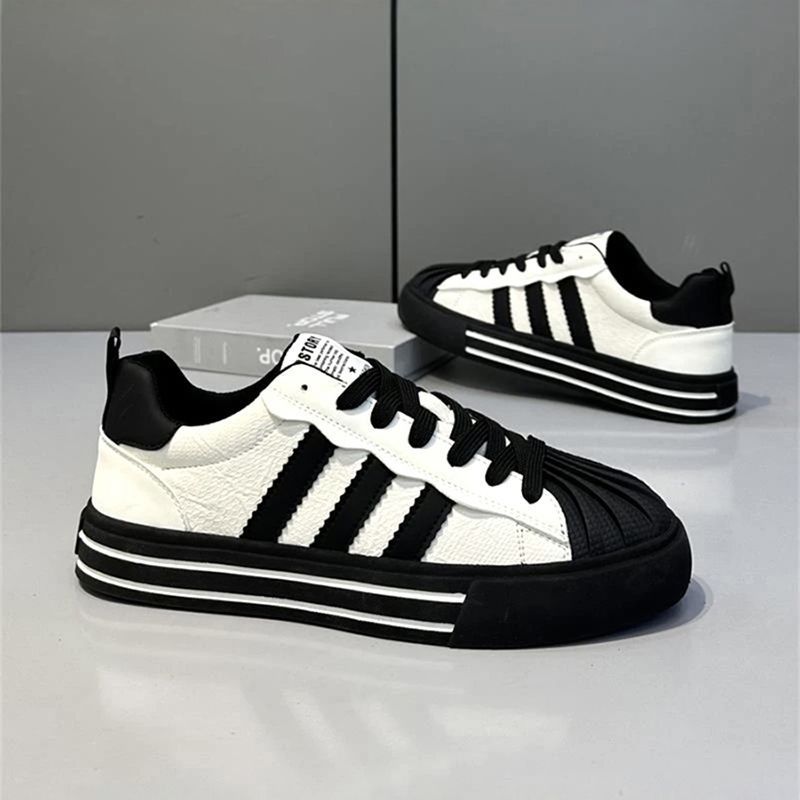 designer shoes new Men's shoes autumn and winter trendy sports shoes fashionable and versatile soft sole height increasing casual skateboard shoe