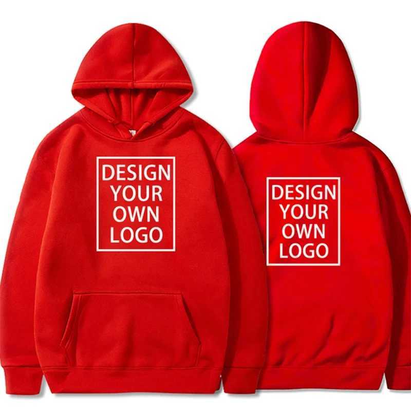 POD customization Customized Men Women Sweatshirt Pullovers Mens Pullovers Custom Hoodie Personalized Badges Custom Top Unisex SweetshirtsT251112
