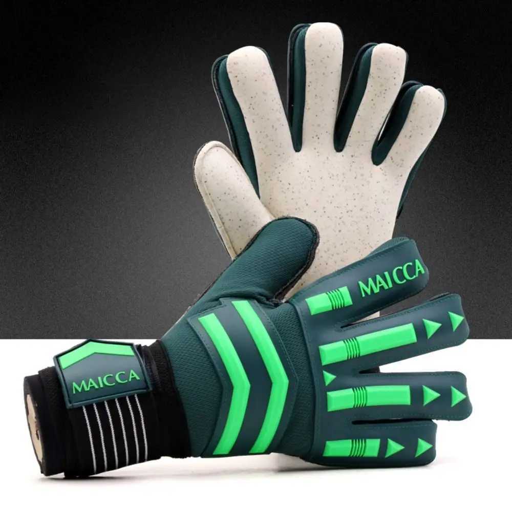Anti slip goalkeeper gloves wear-resistant pads latex gloves adjustable breathable football goalkeeper gloves football matchesXJ250412