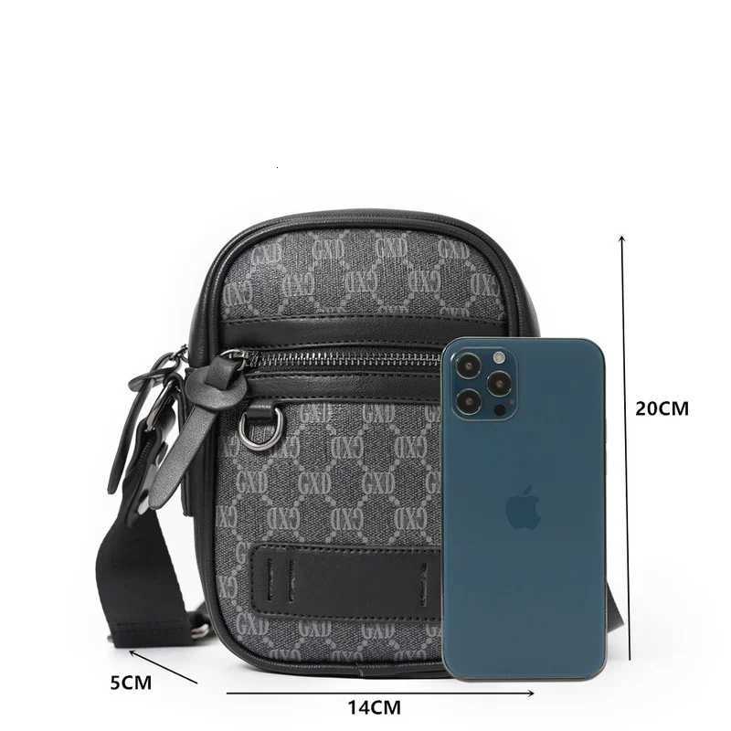 Luxury Leather Mens Crossbody Bags Multi-function Shoulder Bag Men Messenger Bag Small Camera Bag Travel Phone Bag HandbagsT2511112