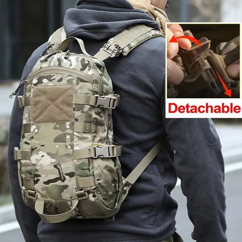 Tactical Cycg Backpack Camping Travel For Men Camouflage Riding Outdoor Molle Daypack Laptop Hiking Hunting Fishing Bag