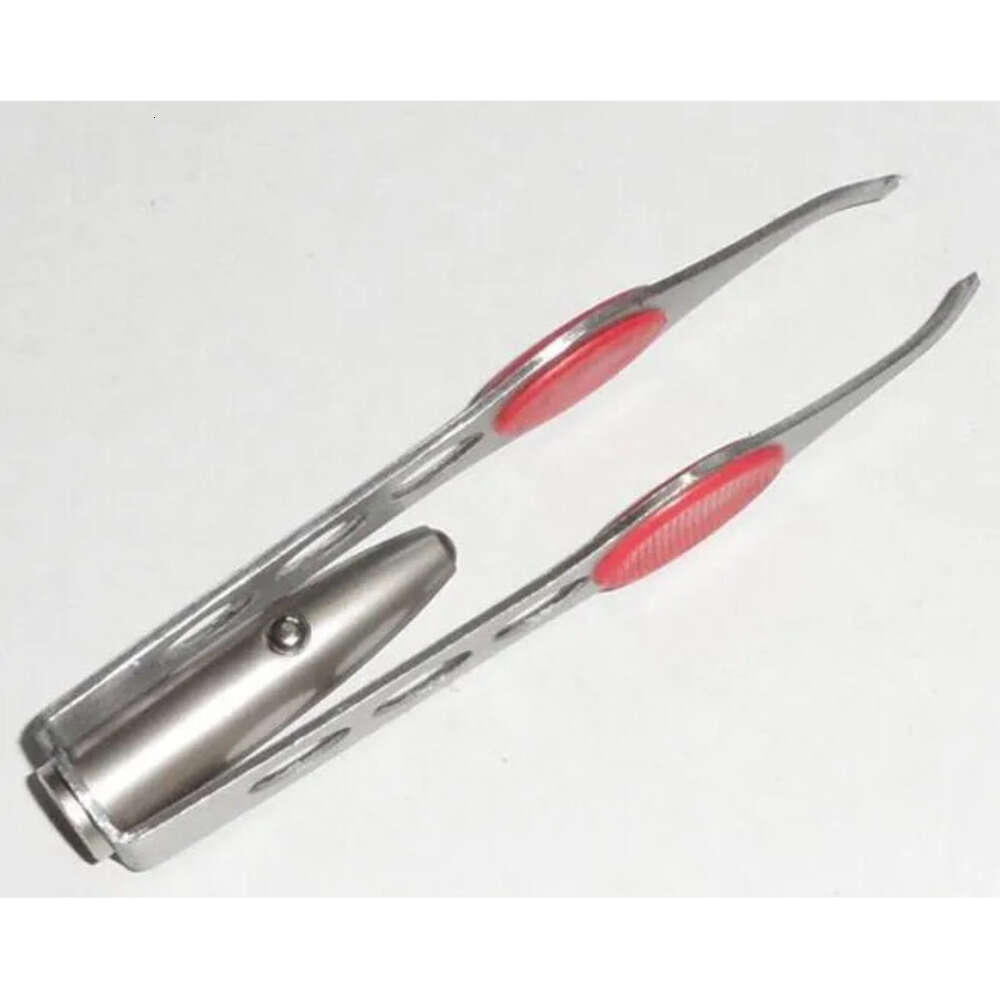 In-business TWEEZER Lightweight Stainless Steel Handy LED Light Eyelash Eyebrow Hair Removal Tweezers Makeup Tool Pinzas Para Depilar