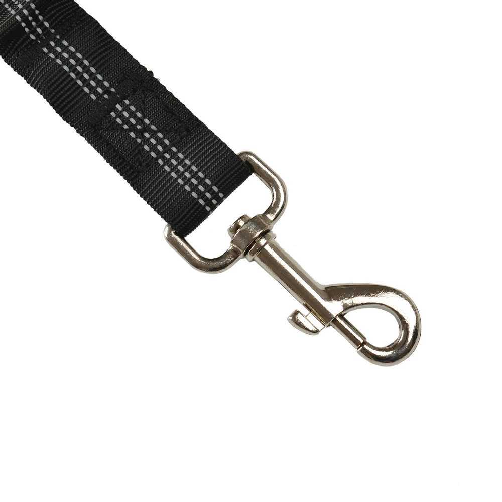 Durable nylon dog seat strap suitable for small dogs adjustable reflective elastic lead small dog wagon safety rope French bulldog Y250412