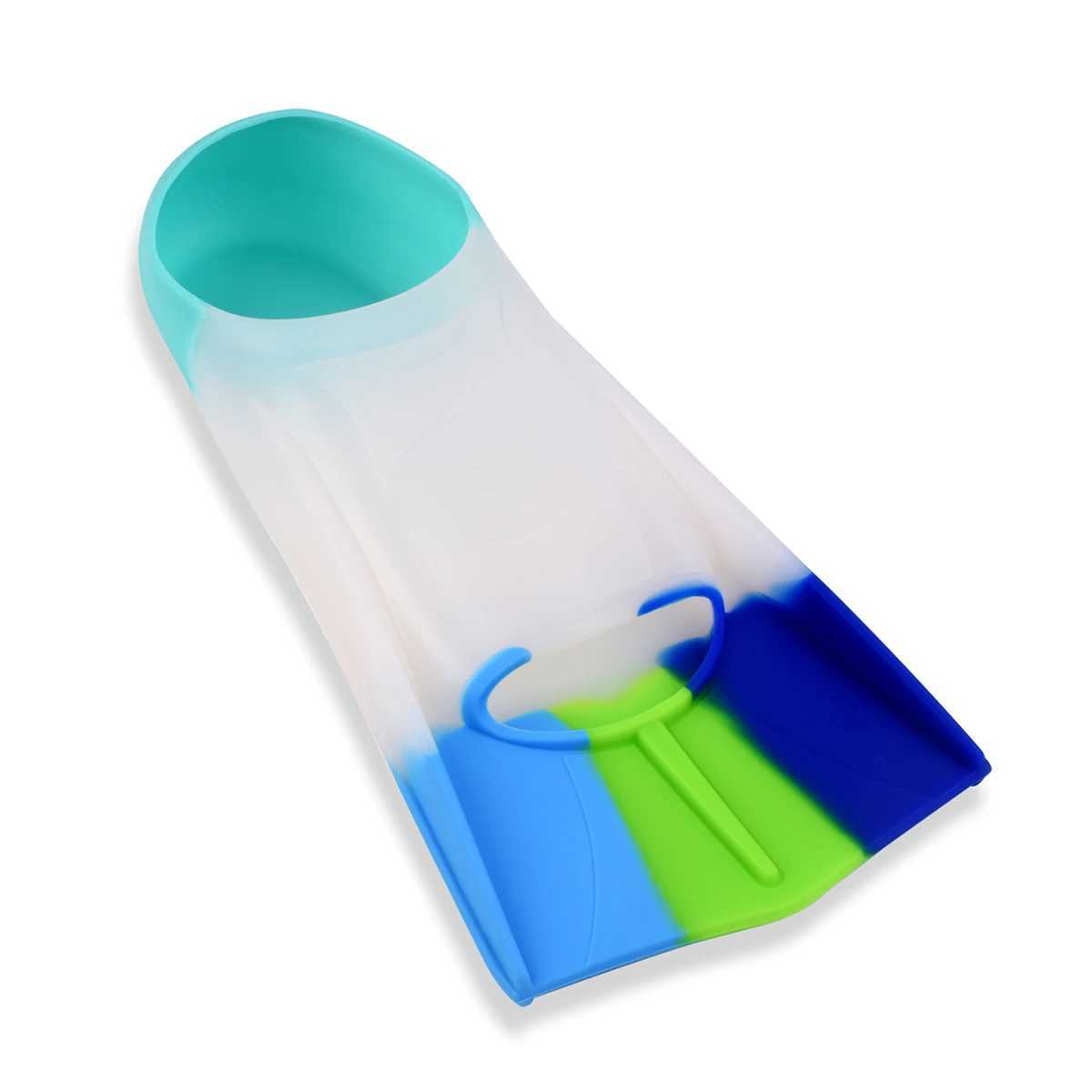 Freestyle Chest Strike Swimming Flaps Mens and Womens Silicone Short Flaps Adult and Childrens Professional Diving Training FlapsY250412