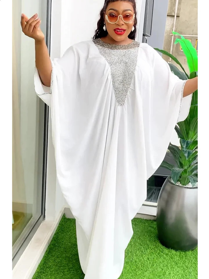 Abayas for Women Dubai y African Muslim Fashion Dress Caftan Marocain Wedding Party Boubou Robe Djellaba 250411