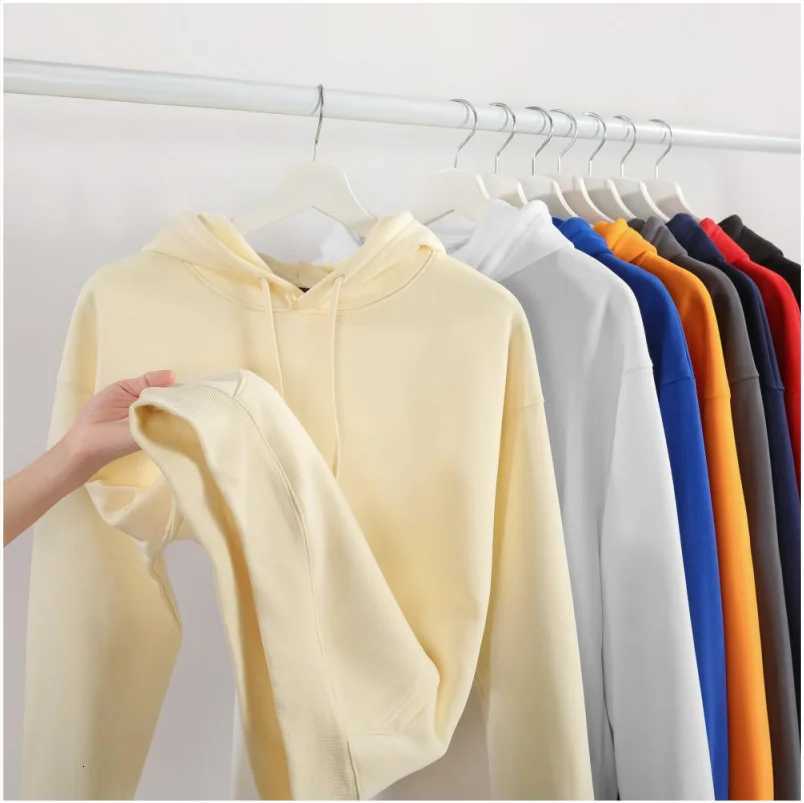 POD customization YOTEE Customized Thick Hoodie Custom Printed Embroidery Casual Hoodie Winter Personalized Street Long Sleeve SweatshirtT251112