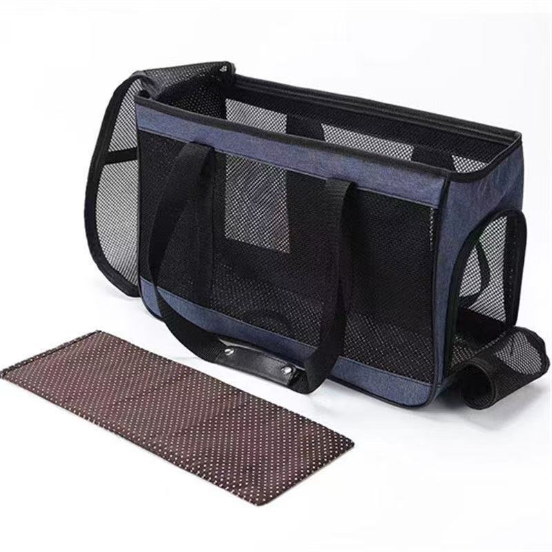 Pet summer Breathable bag Dog Go Out portable Carry-on cat travel bag Backpack Carry-on cage Travel box Cat school bag