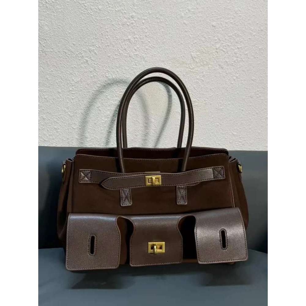 Autumn Fashion Women Split Leather Motorcycle Large Capacity Punk Style Underarm Shoulder Bag Satchels Casual Totes Handbag