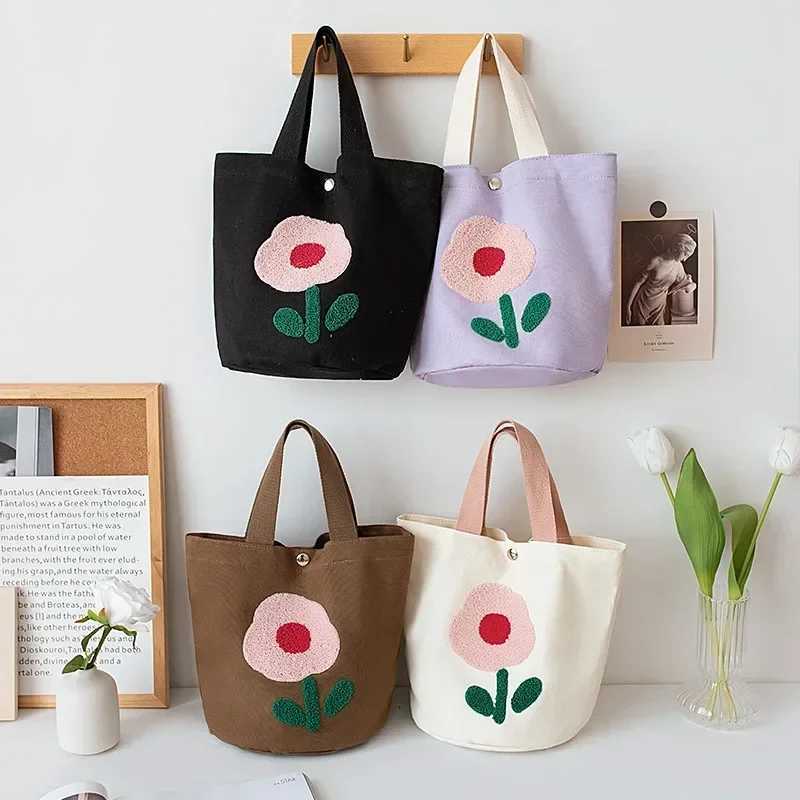 Cute flower sail cloth bag womens handbag girls small handbag top handbag womens bagXJ250412