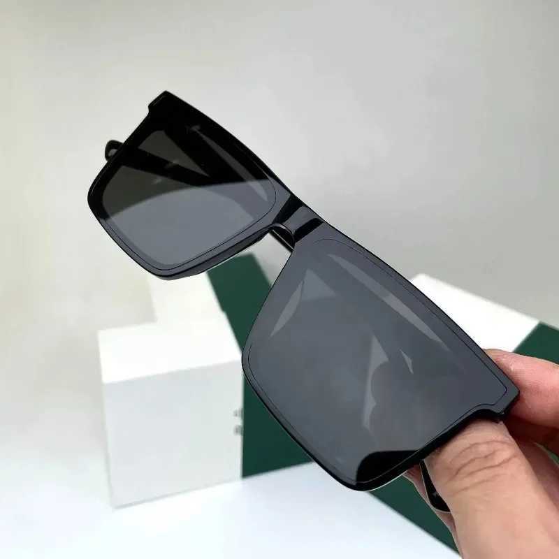 2024 New Fashion Sunglasses Mens Driving Anti-UV Sun Glasses Ladies Oversized Square Frame Shades UV400 Gafas De Sol y2k Z250411