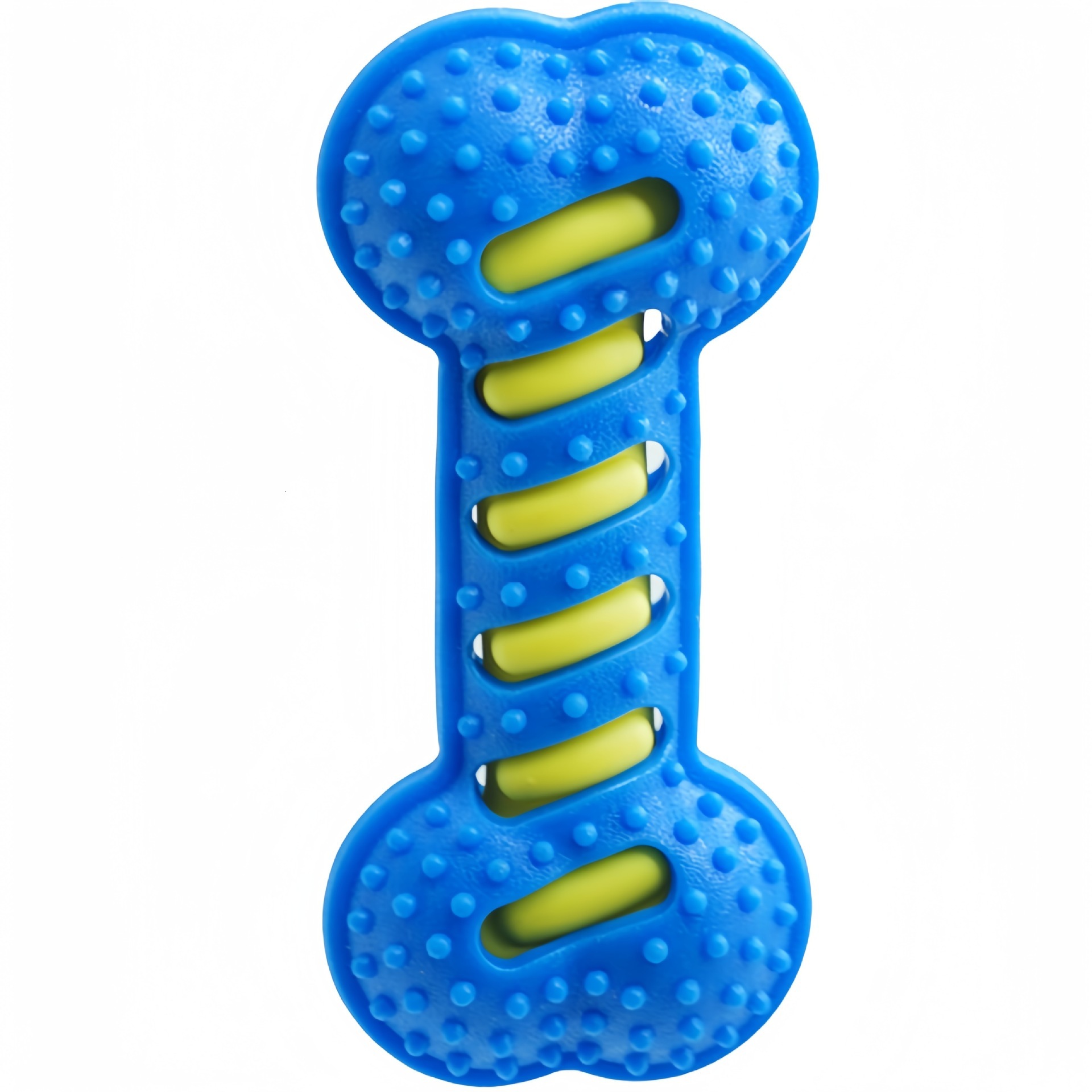 Cross border dog toys, bite resistant grinding teeth sticks, interactive training dog toys, rubber sounding bones, pet supplies wholesale