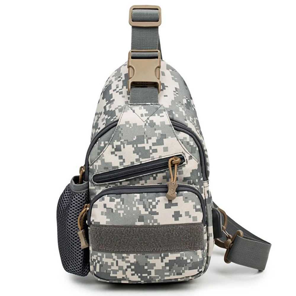 Fishing Tackle Sling Bag Outdoor Waterproof Shoulder Backpack Mini Carp Fishing Gear Bag Storage Bag for Fly Fishing Z250411