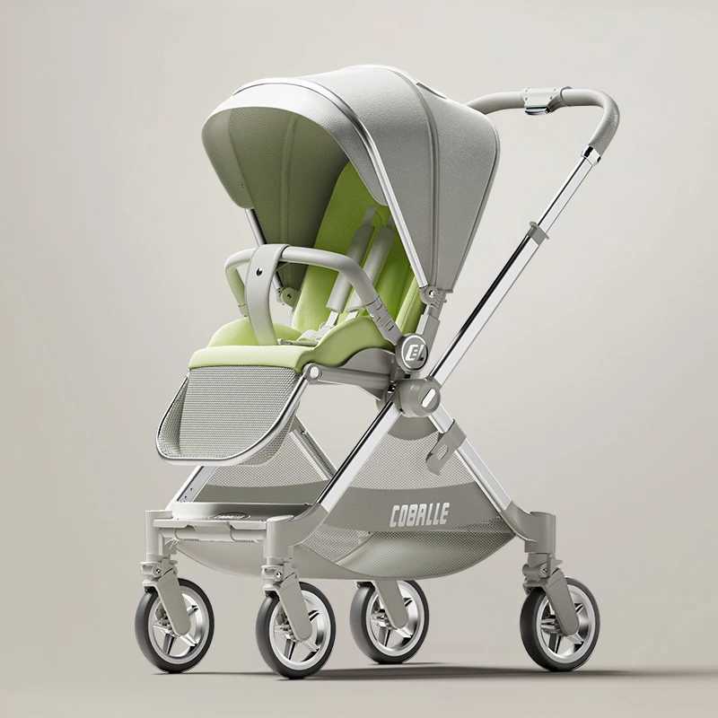 The newly arrived convertible full-size baby stroller in 2025 is suitable for infants newborns and smart baby strollers with reversible seats W250411