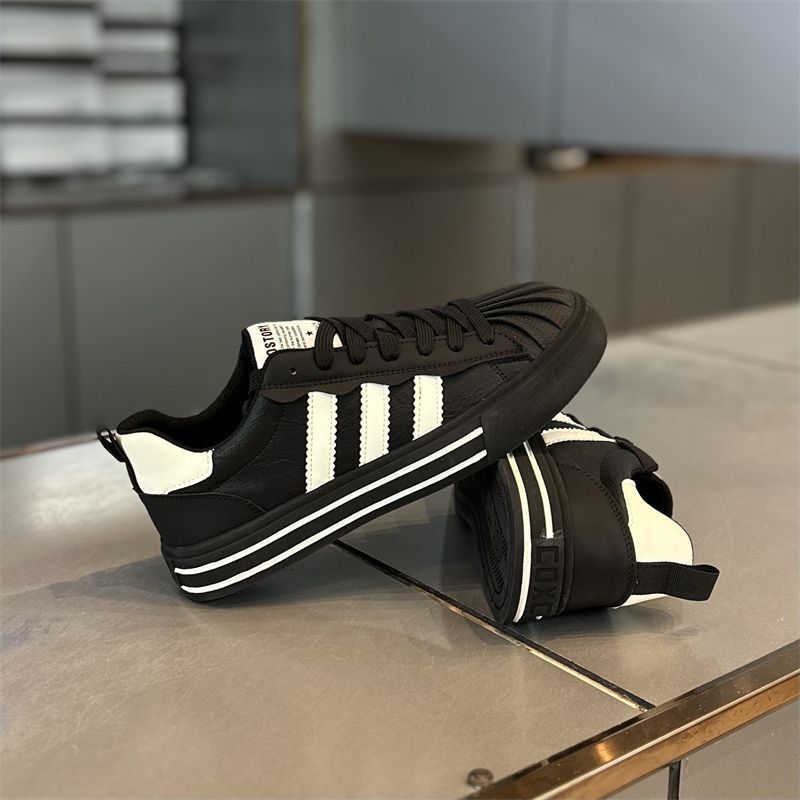 designer shoes new Men's shoes autumn and winter trendy sports shoes fashionable and versatile soft sole height increasing casual skateboard shoe