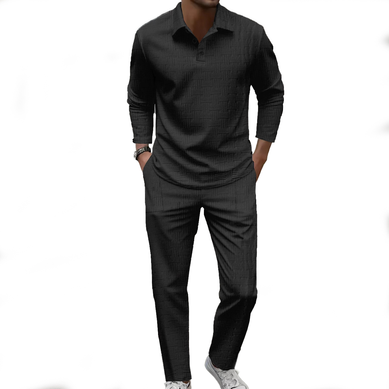 Sports Tracksuits men Two Peice Sets Gym Trouser Suits Chic Matching Set man 2 Pieces Clothing Fitness Pant Suit Sweat Wear Outfits