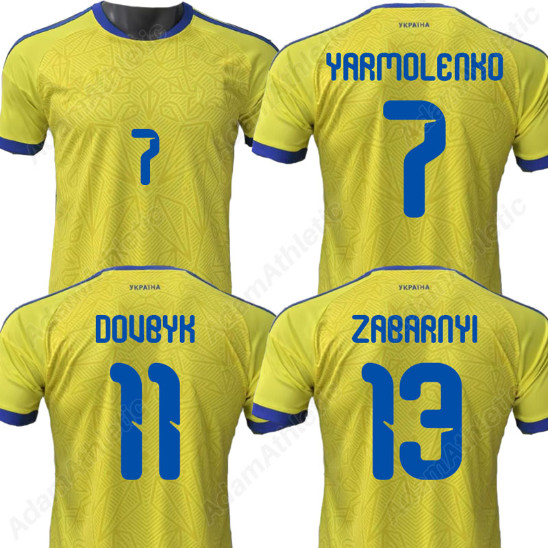 Ukraine jerseys 2026 world cup YARMOLENKO DOVBYK Ukraine football shirts 26 27 ZABARNYI SHAPARENKO MATVYENKO MYKOLENKO soccer jerseys