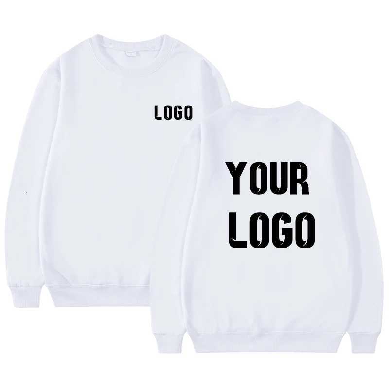 POD customization DIY Customise Your Brand Unisex Trend Casual Top Custom Crew Neck Pullover Personalised Sweatshirt Custom Gift ShoppingT251112