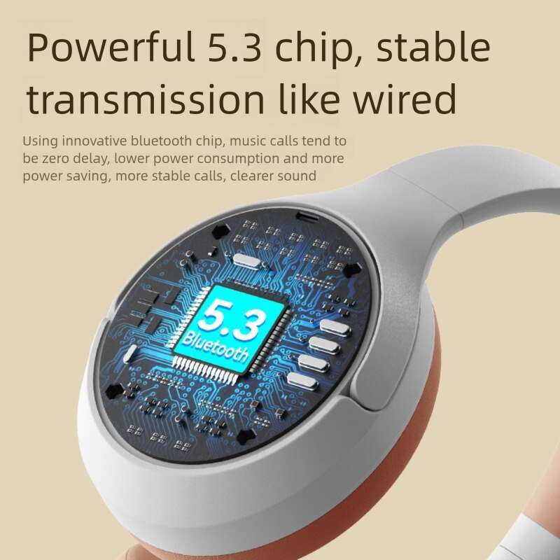 Famous Brand New DR Bluetooth Long Battery Life Gaming Headset Call Wireless Over Ear Headphones