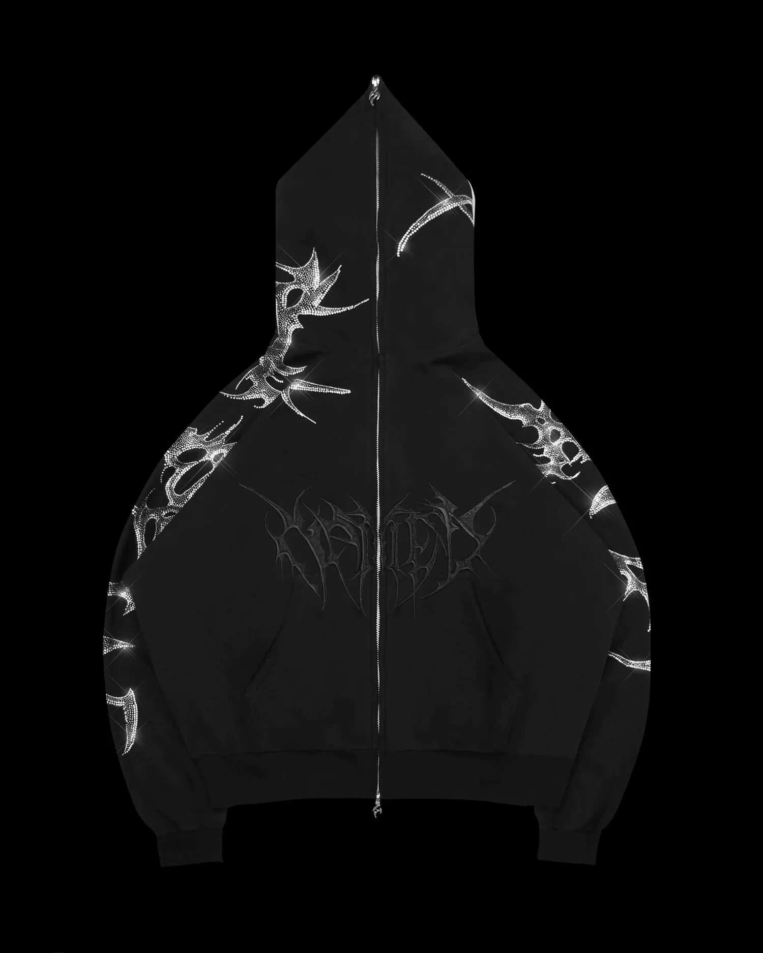 Sparkg Clothes Men Y2K Style Zip Up Hoodie Haruku Fashion Gothic Streetwear Women HipHop Punk Goth Oversize Sweatshirt Coat