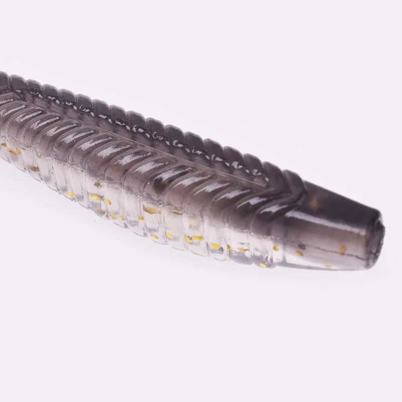 10pcs/Lot Fishing Fork Tail Soft Bait 70mm 1.8g Jigging Wobblers Artificial Baits Rubber for Bass Carp Fishing Lures Swimbaits Z250411