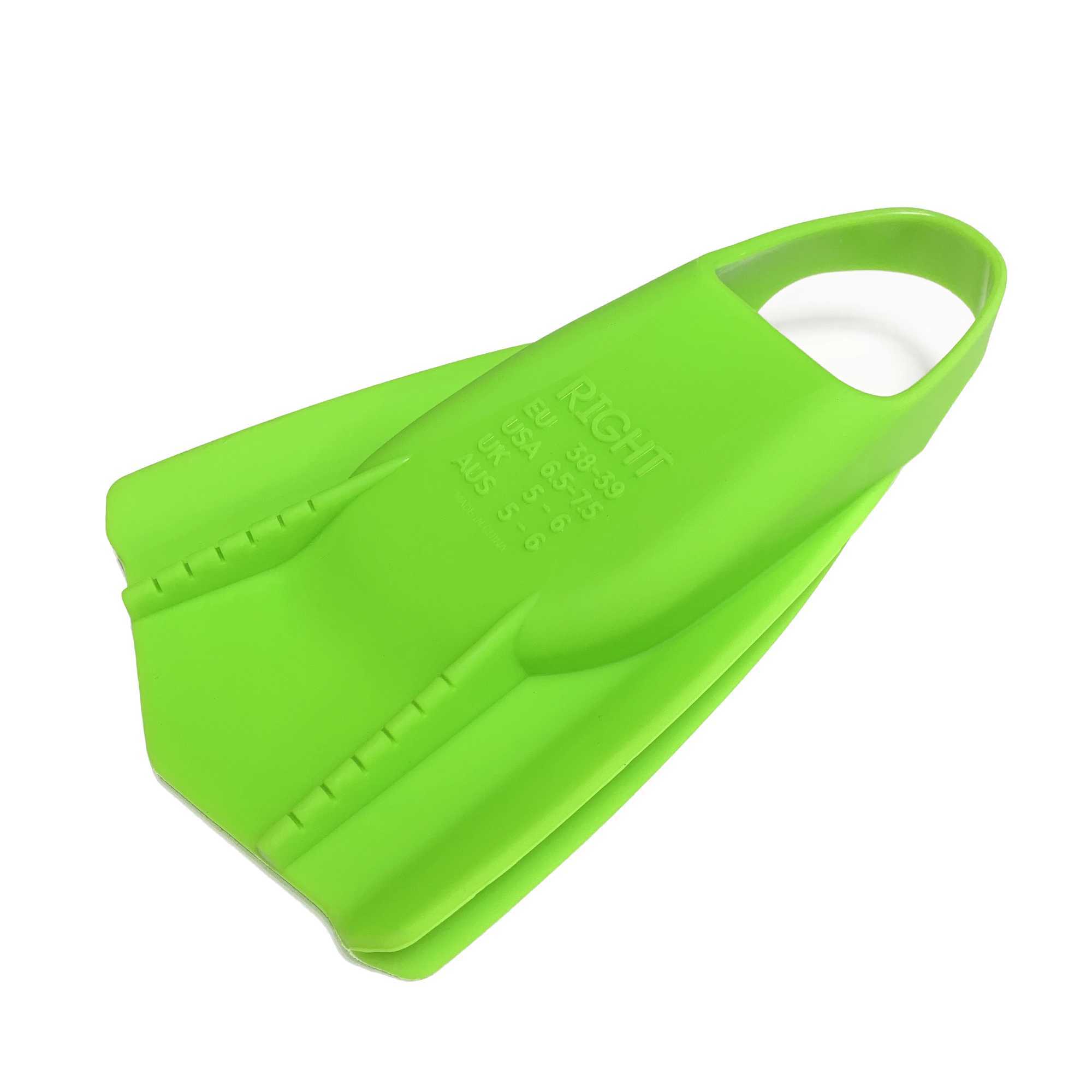 Professional adult swimming training fin neutral Powerfin comfortable silicone swimming fin short blade flip design on both sidesY250412