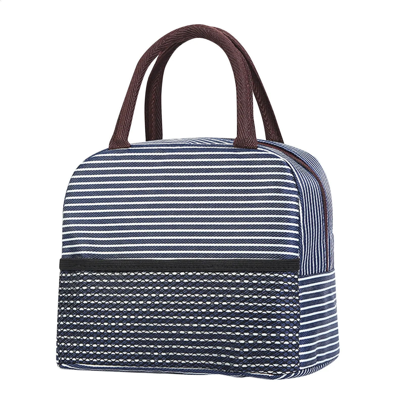Portable lunch bag waterproof and insulated lunch box bento bag student insulated lunch bag 250410