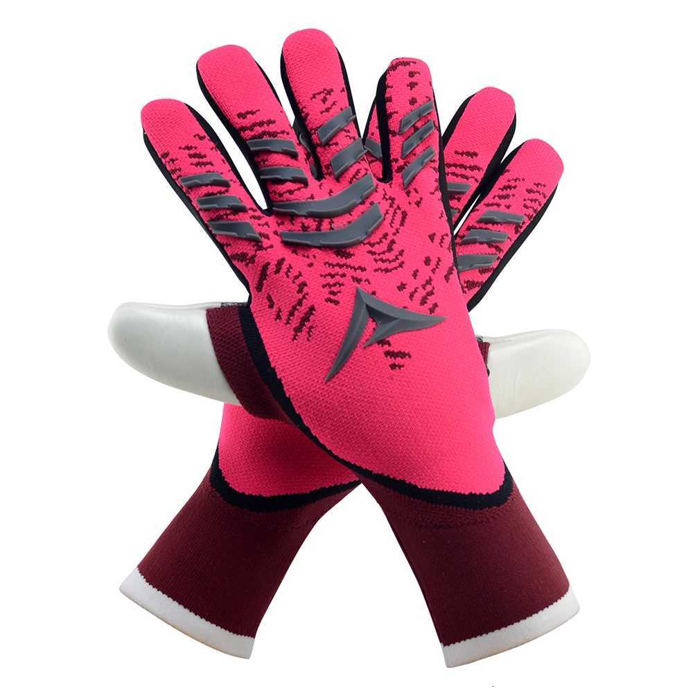 2025 New Soccer Football Goalkeeper Gloves Thickened Professional Protection Adults Teenager Goalkeeper Soccer Goalie GlovesW251112