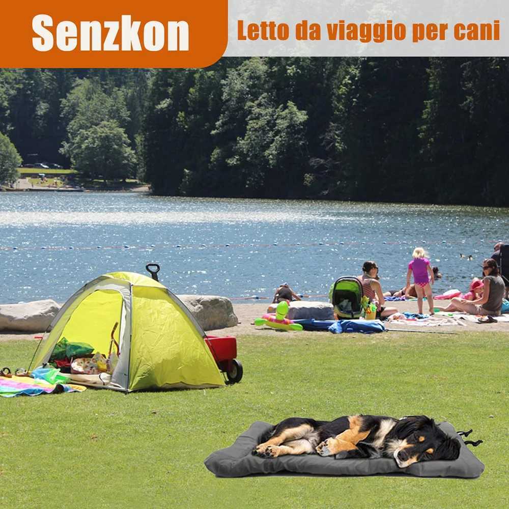 Outdoor Dog Bed Portable Camping Travel Folding Dog Mat Waterproof and Anti slip Machine Washable Pet Mat X250412