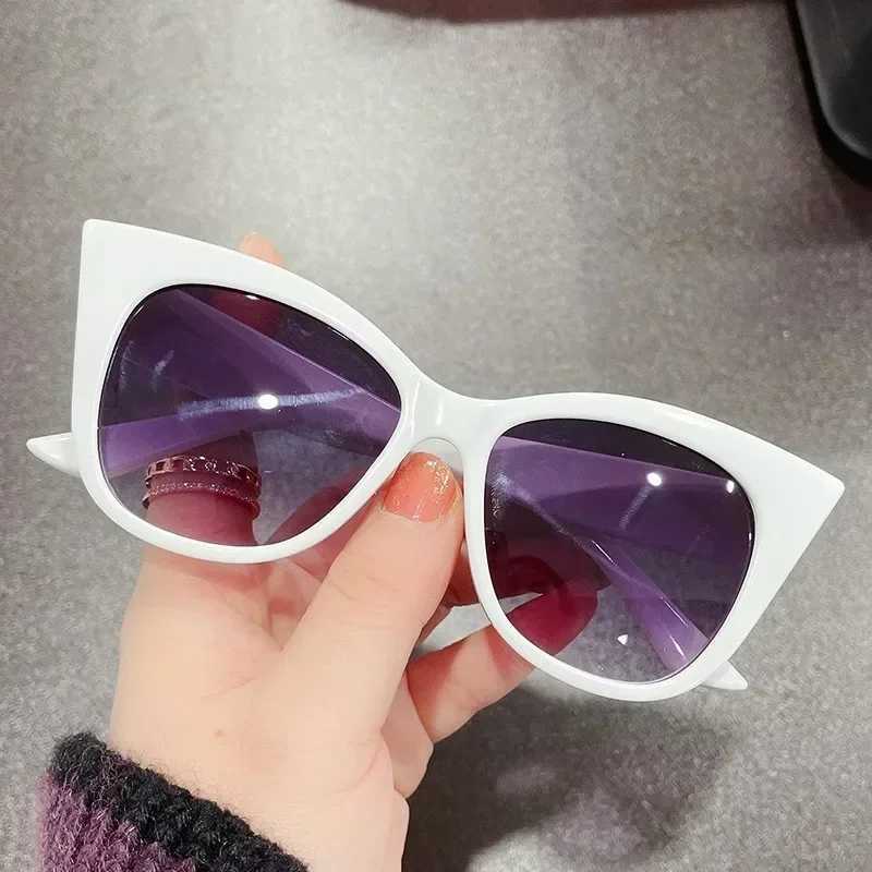 Fashion Cat Eye Sunglasses Women Brand Designer Vintage Sun Glasses Female 2024 Lady Retro Shades Oculos De Sol UV400 Z250411