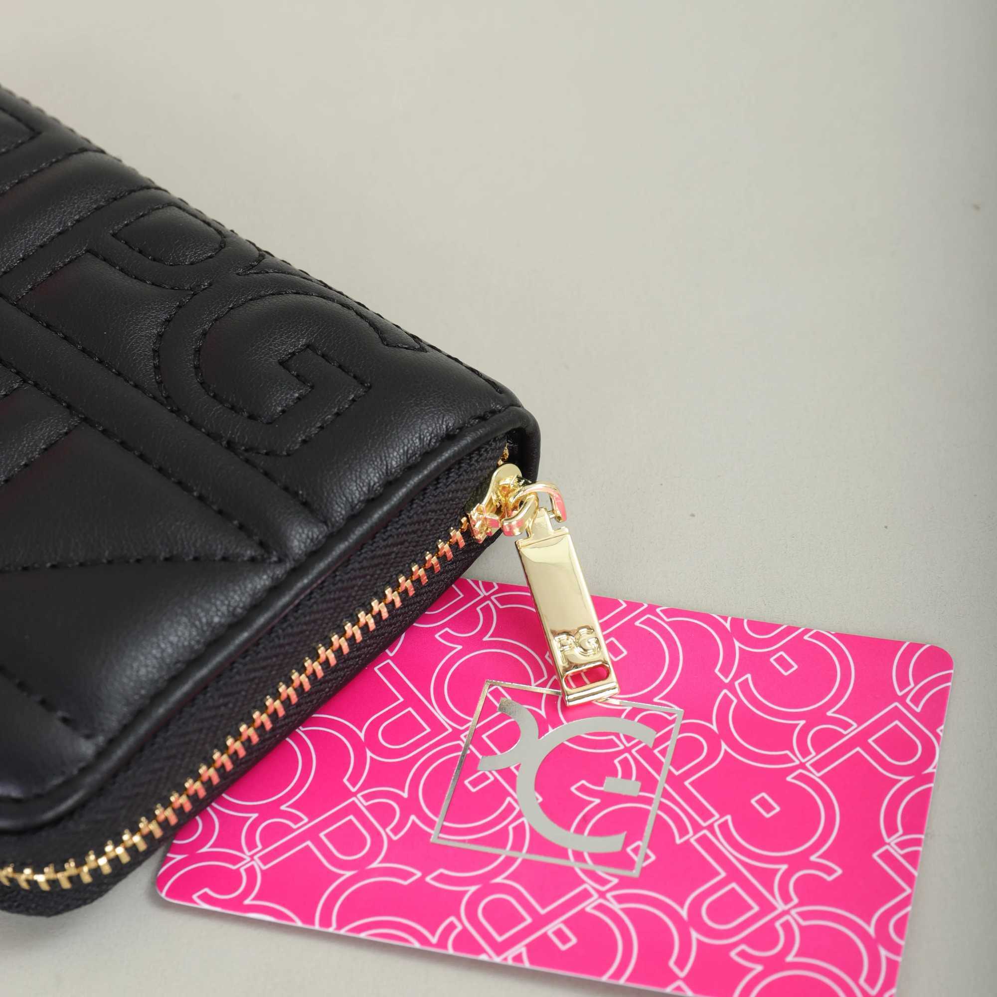 PG PATSY GARIS Fashion Classic unisex wallet with letter printing portable card bag and coin purse Z250411