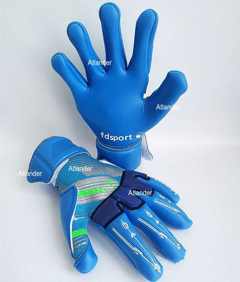 4MM latex goalkeeper gloves for football high-quality protection thick goalkeeper gloves for football sports goalkeeper glovesXJ250412