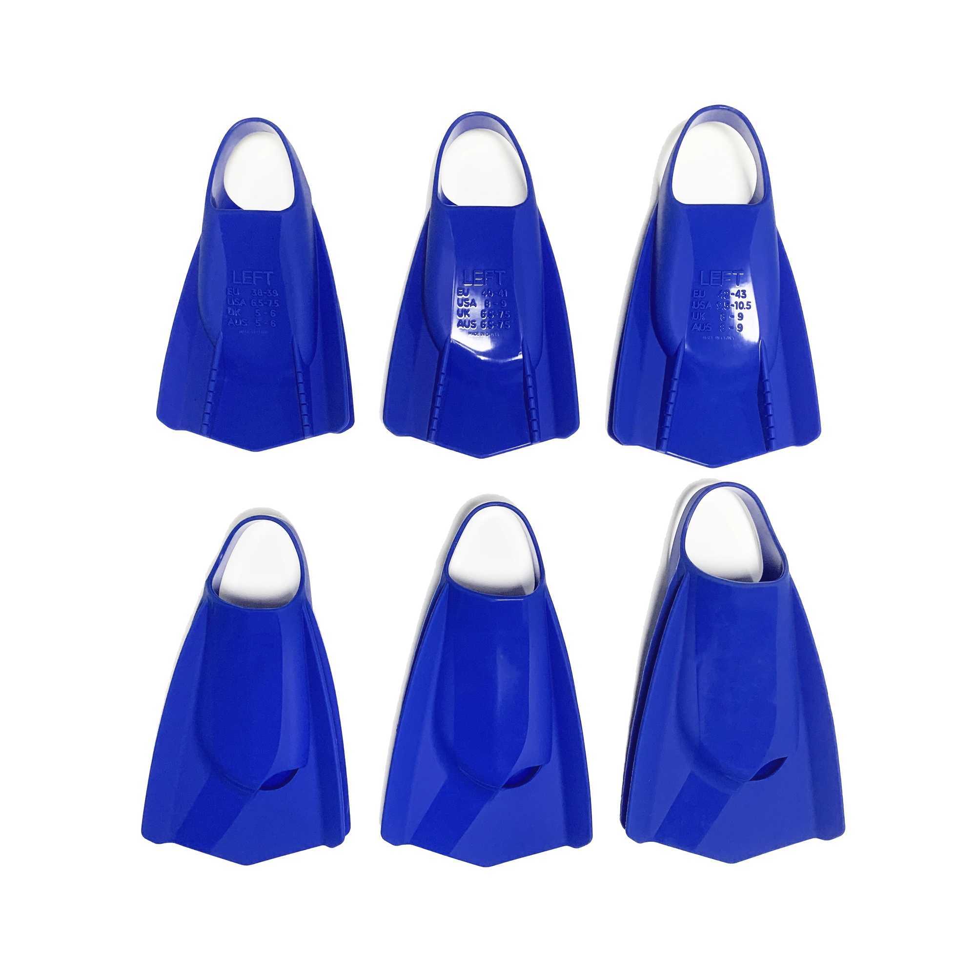 Professional adult swimming training fin neutral Powerfin comfortable silicone swimming fin short blade flip design on both sidesY250412