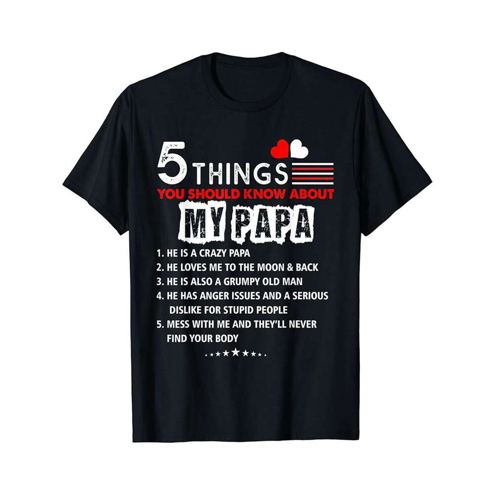 Designer T shirt 5 Things You Should Know About My Memaw Shirt Cute Girls - 220g T shits