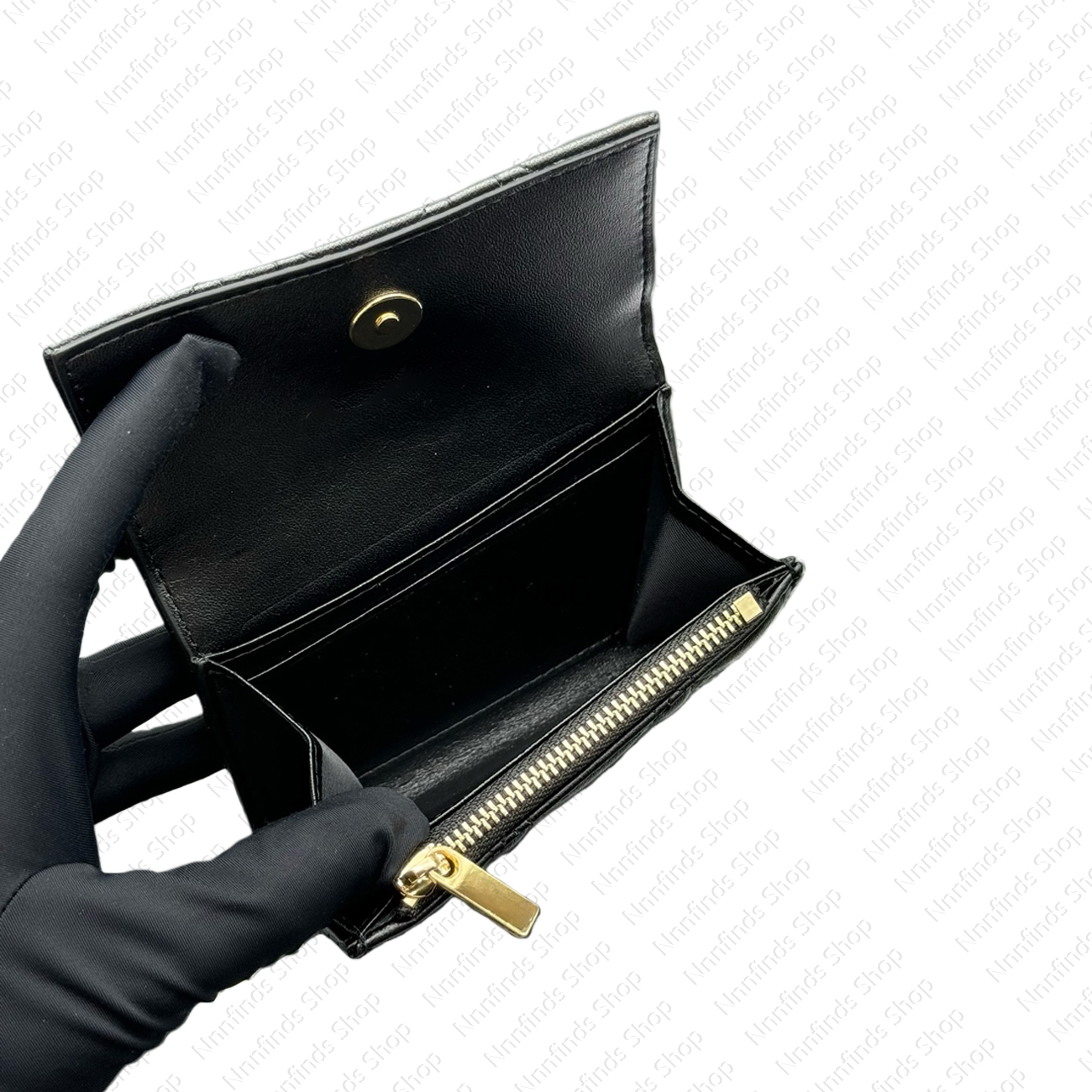 Designer leather Wallet High quality clip Metal buckle mens wallet Lattice zipper Luxury Women Card Holder Purse credit Handbag cardholder With box S0