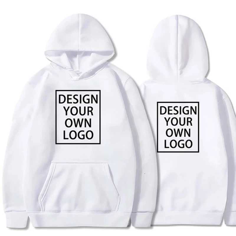 POD customization Customized Men Women Sweatshirt Pullovers Mens Pullovers Custom Hoodie Personalized Badges Custom Top Unisex SweetshirtsT251112