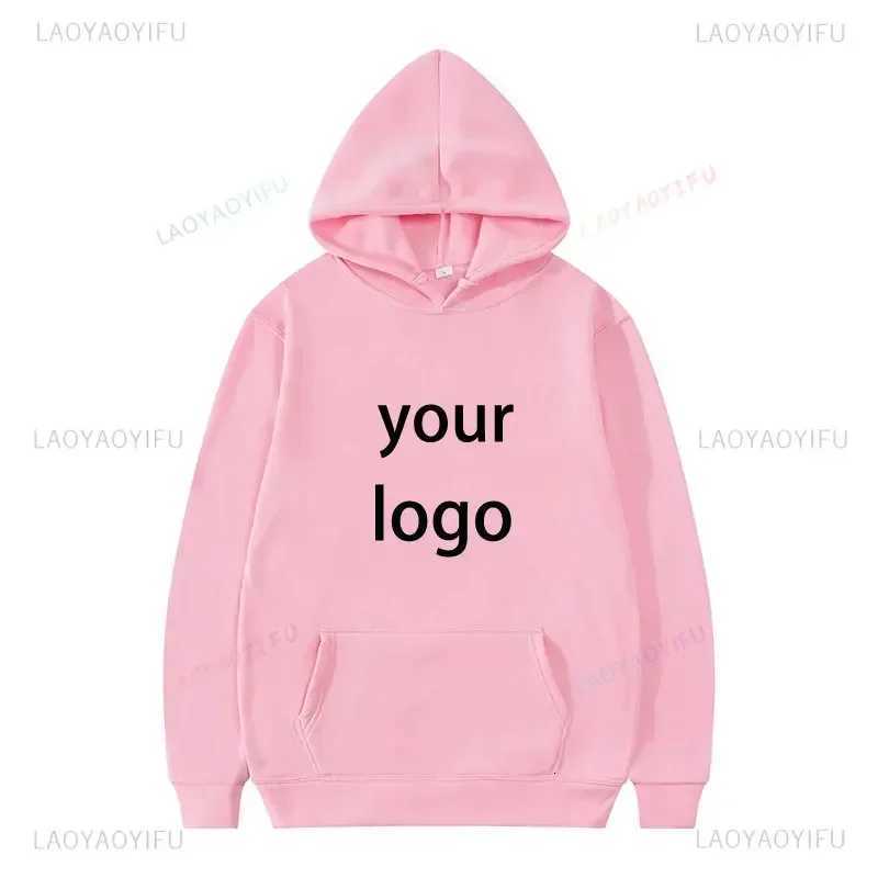 POD customization Student Casual Custom Printed Text DIY Hoodie Customized Personalized Hoody Custom Hoodies Text SweatshirtT251112