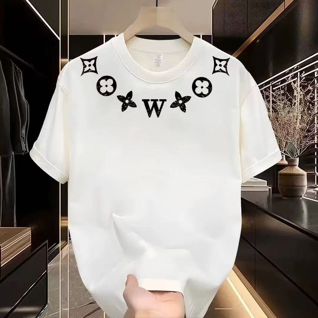 Men's T-Shirts Designer TShirts Mens Designer T shirts Womens Tshirt Summer Couple Letter Casual white black T-Stirt Short Sleeve Round Crew Neck Cotton Youth Tee