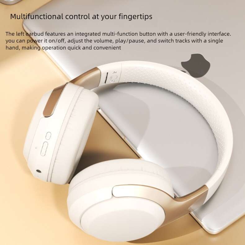 Famous Brand New Over Ear Headphones With Microphone HIFI Sound Long Battery Life Wireless Bluetooth Earphones