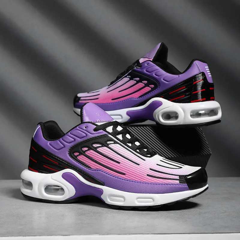 Spring new large-size couple air cushion sneakers versatile comfortable running shoes mens casual fashion sneakersC250411