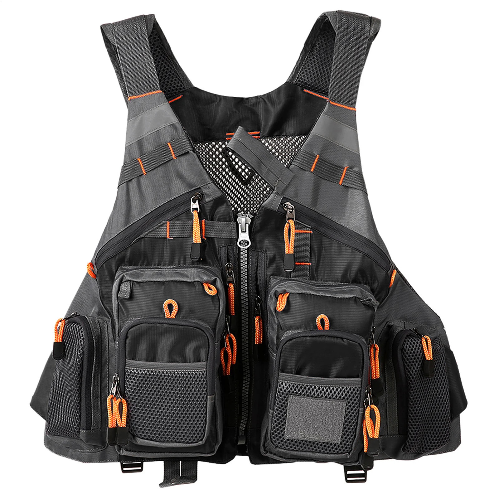 Lixada Outdoor Fishing Vest Sailing Life Jacket Vest EPE foam Floating Kayak Sport Safety Jacket Swimming Pesca All for Fishing 250411