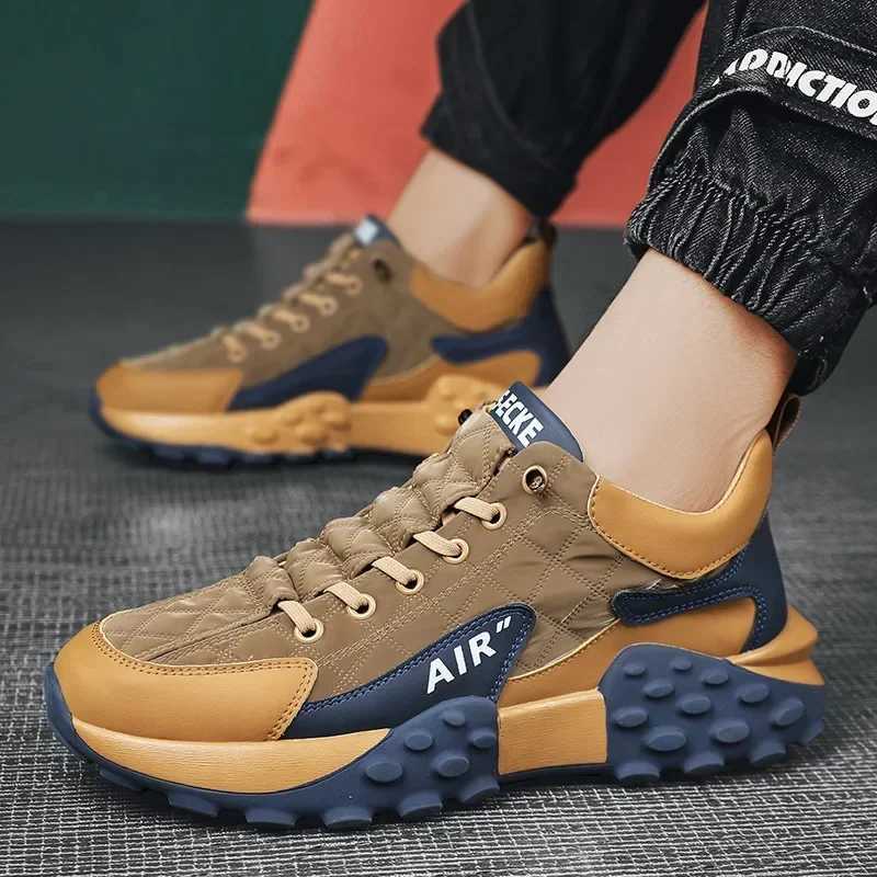Mens casual sports shoes fashionable and high-quality anti slip outdoor casual shoes mens comfortable new sports and leisure shoes for spring and summ
