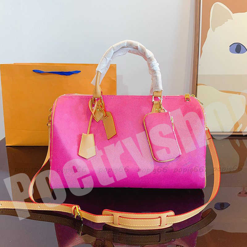 Totes Totes Designer Pink Travel Bag Women Tote Fashion Purple Outdoor Handbag 40cm Tom_bag