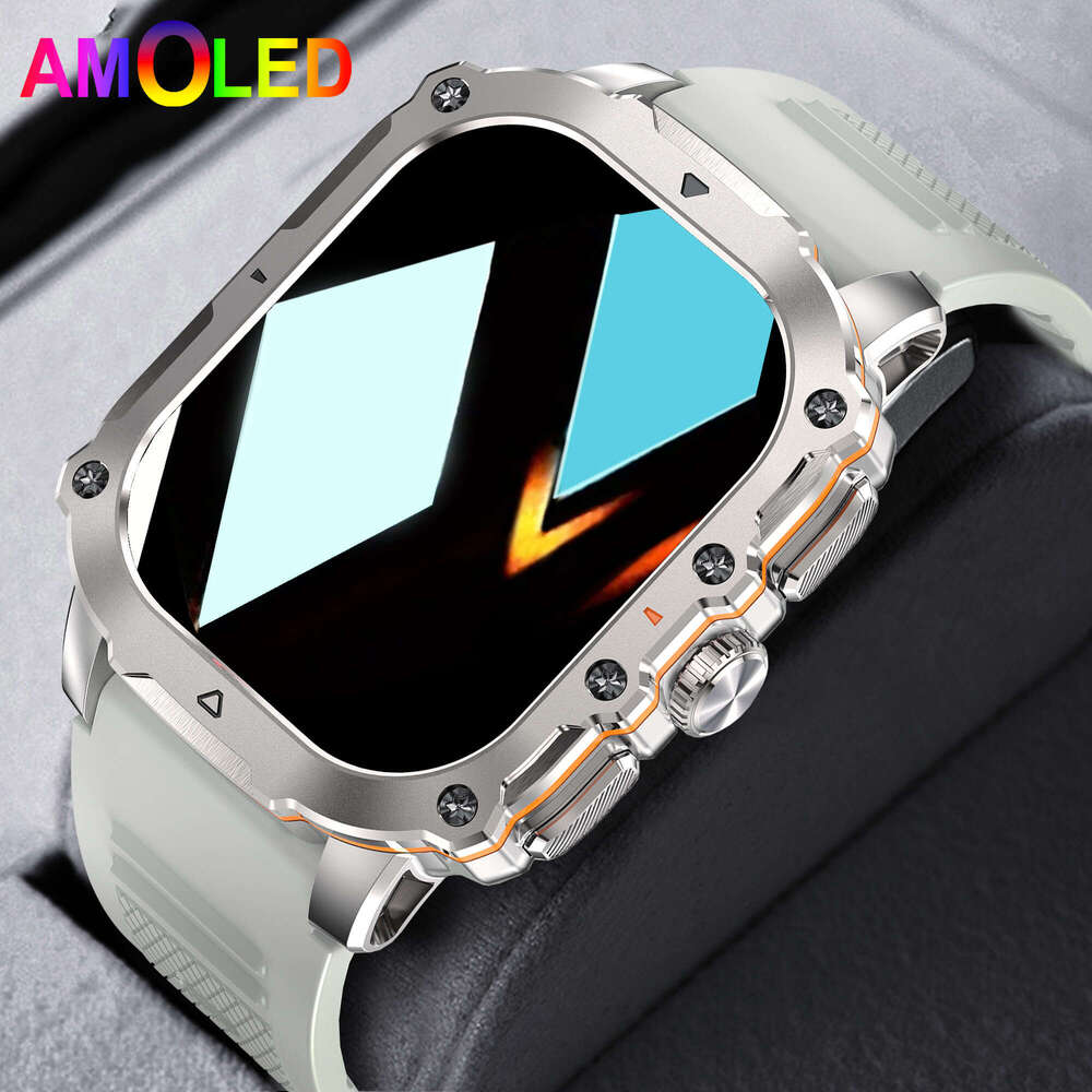 For Ultra HD 1.95" Full Touch Smart Watch for Men & Women - Wireless Call, 100+ Sports Modes, Sleep Tracker, GPS, Compatible with iPhone and Andr