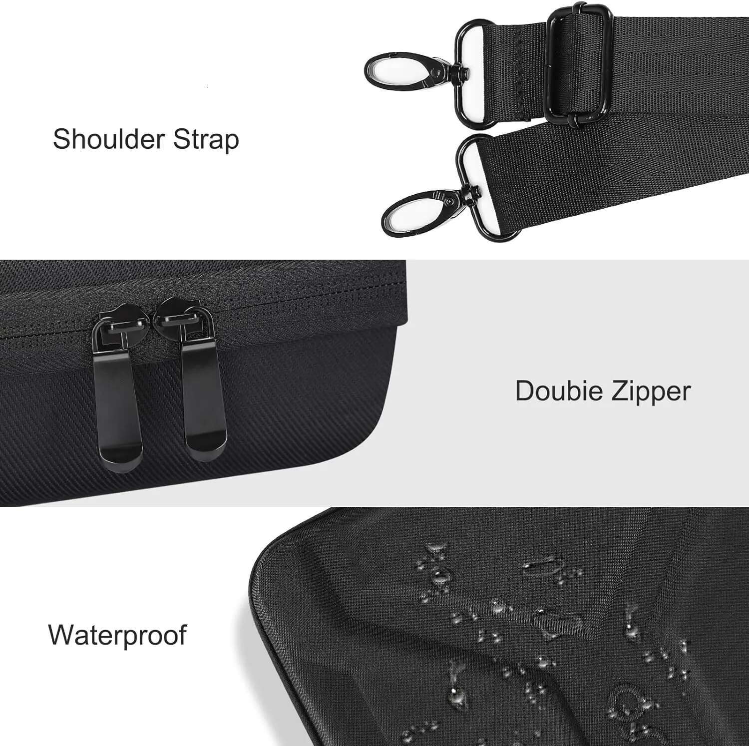15 15.6 16 Inch Laptop Case For 2024 Book Air Pro M1 M2 M3 HP Lenovo Notebook Waterproof Shoulder Bag Briefcase